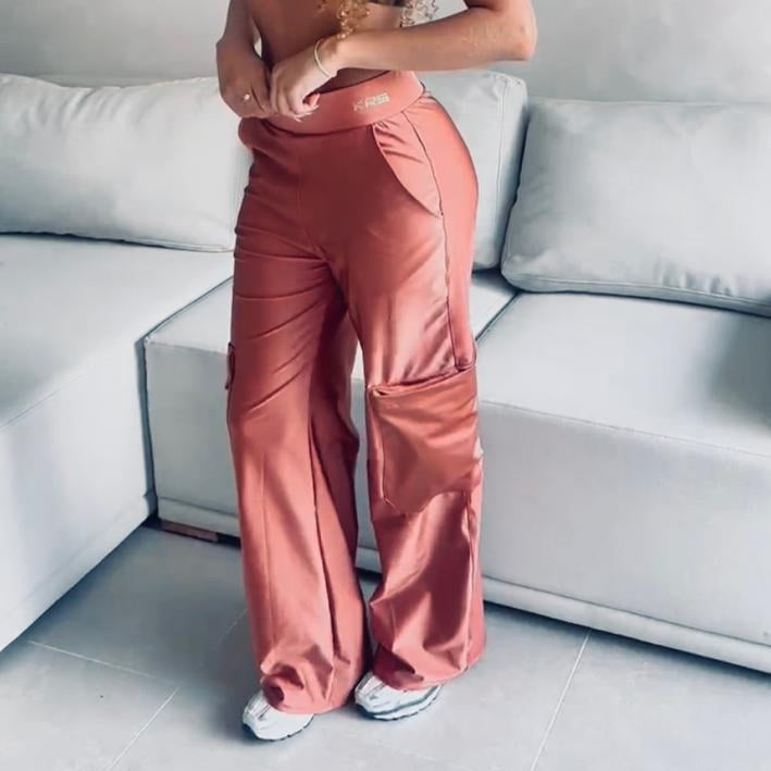 Pantalon cargo cobre