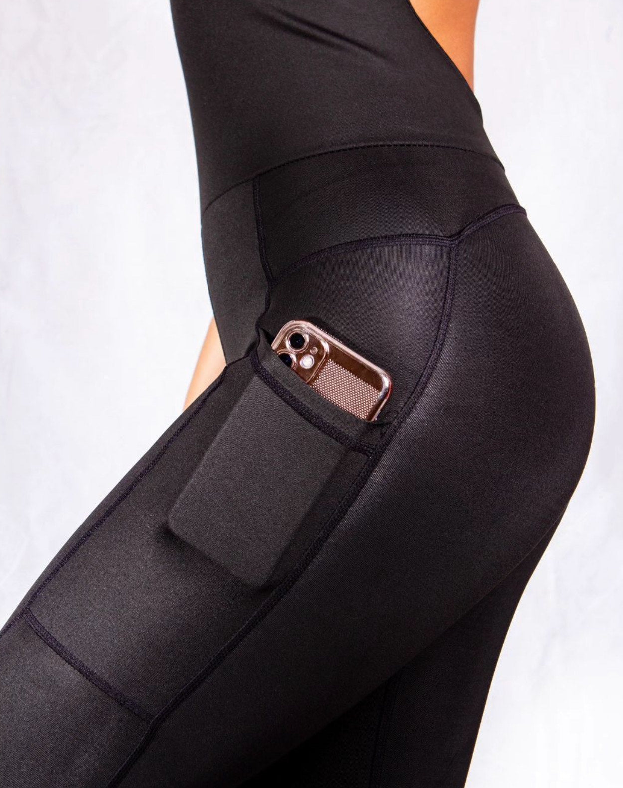 Enterizo Pocket black