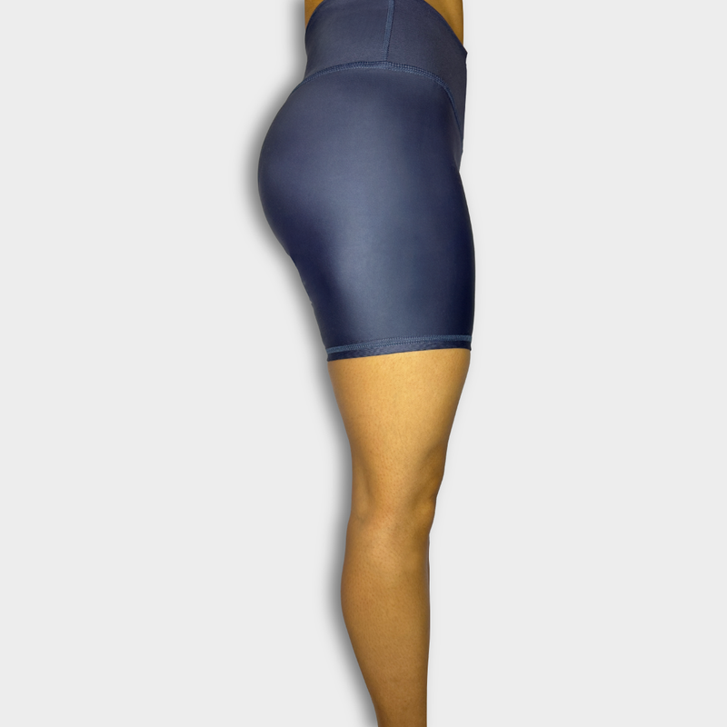 Short blue petrol