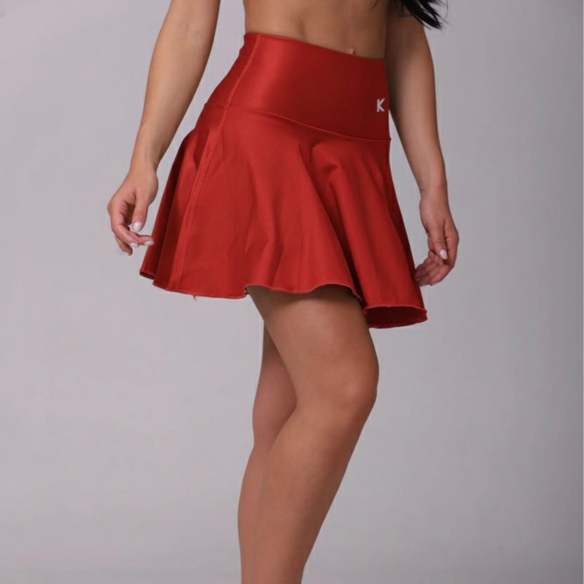 Falda Short Red