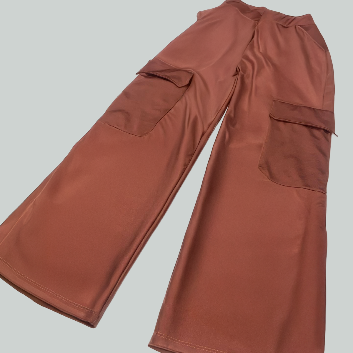 Pantalon cargo cobre