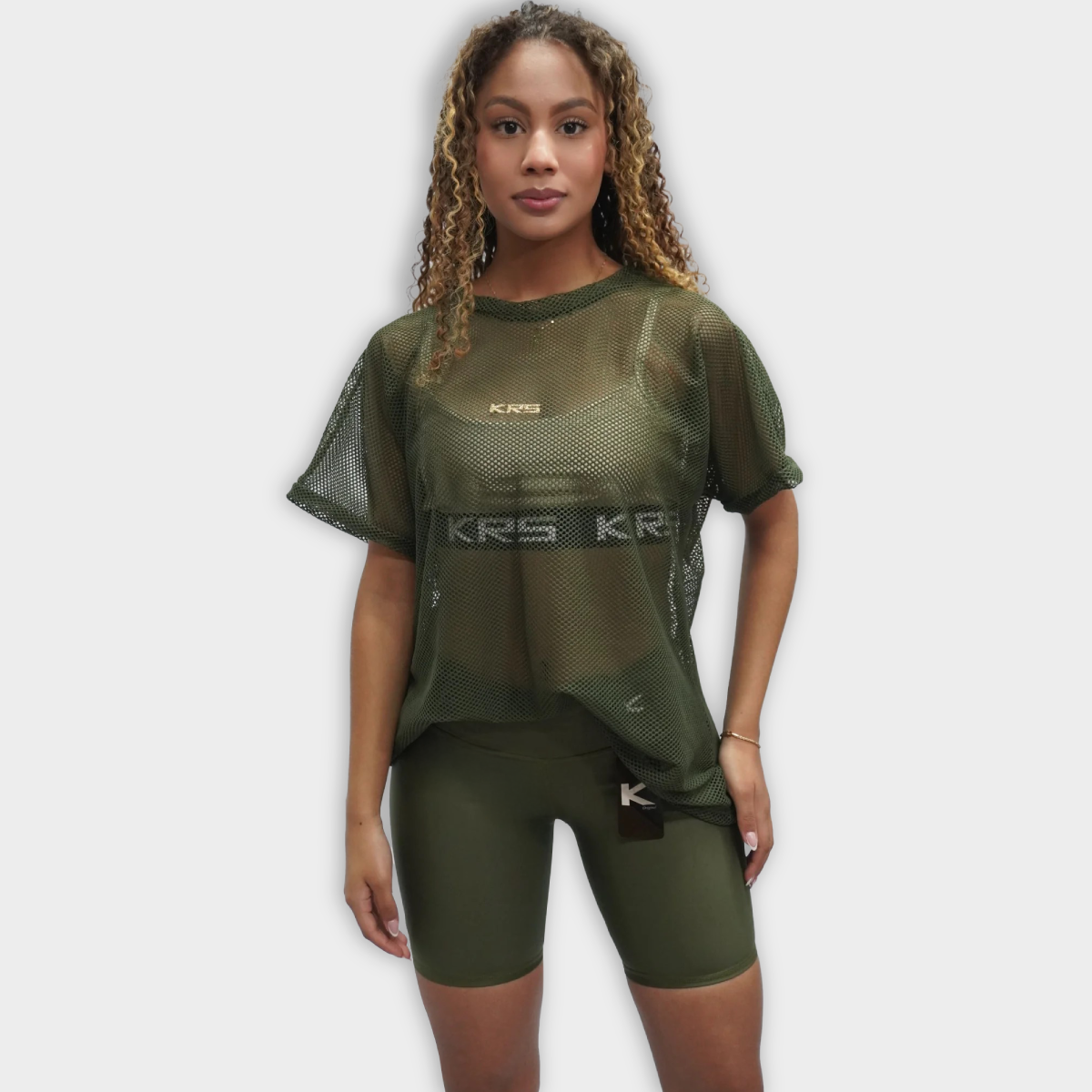Blusa malla Military Green