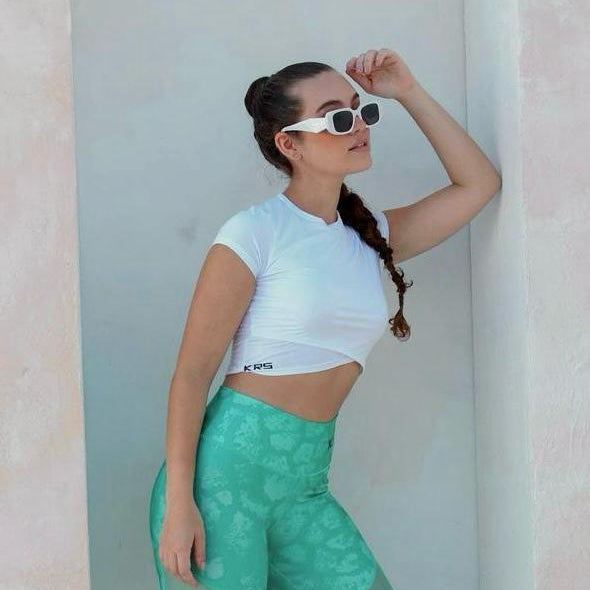 Crop Top blanco