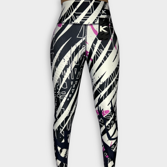 Leggins White Design