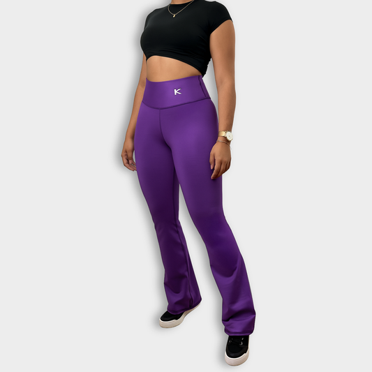 Leggins campana morado
