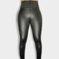 Leggins detalles efecto cuero