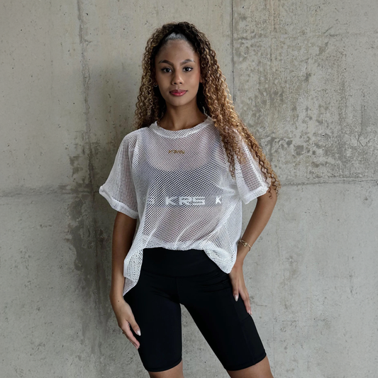 Blusa malla white