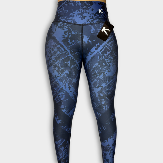 Leggins blue design