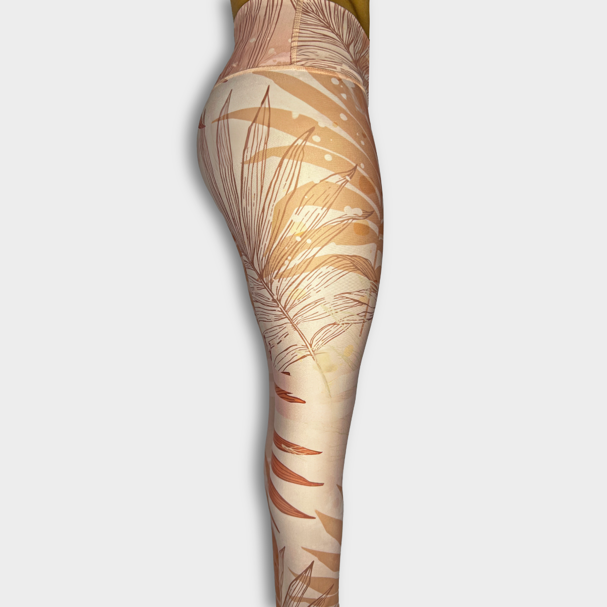 Leggins design Leaves