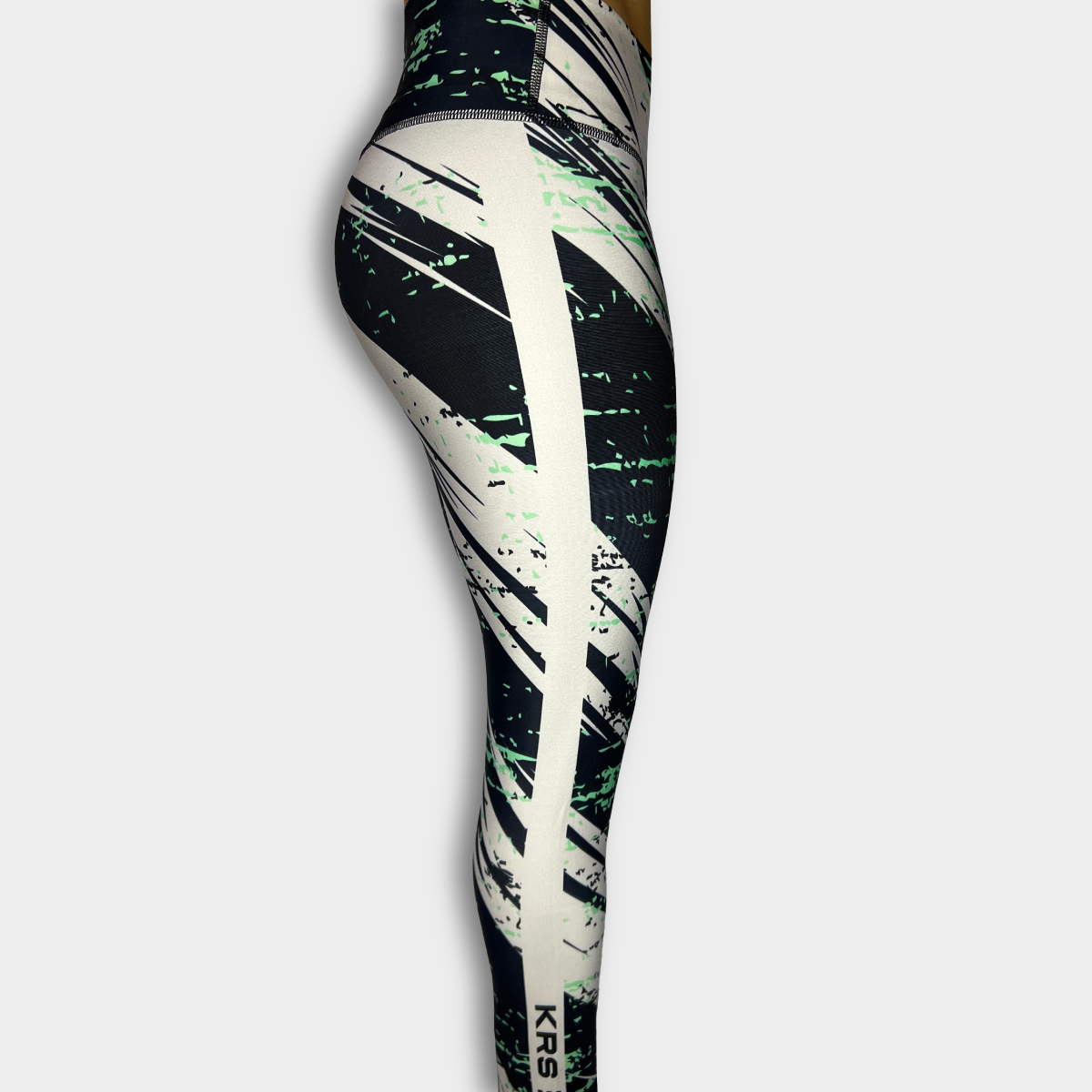 Leggins green details