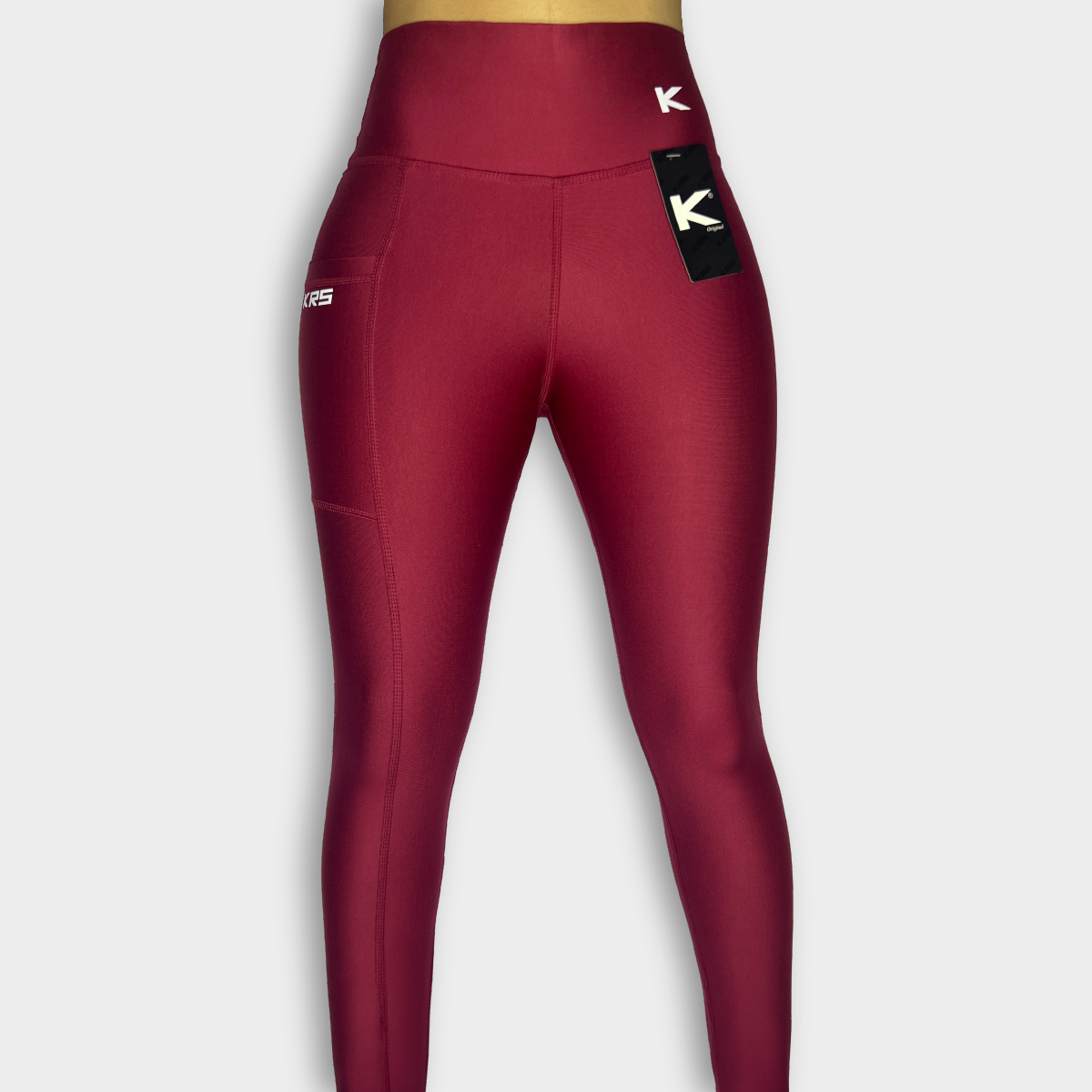 Leggins Pocket Red wine