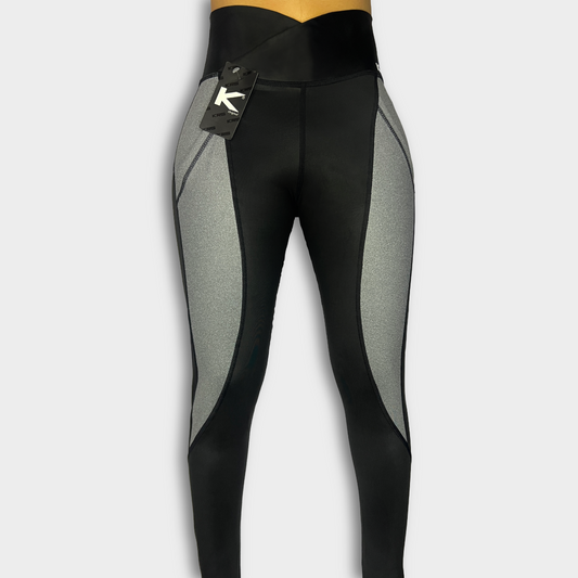 Leggins Pocket Black and Gray