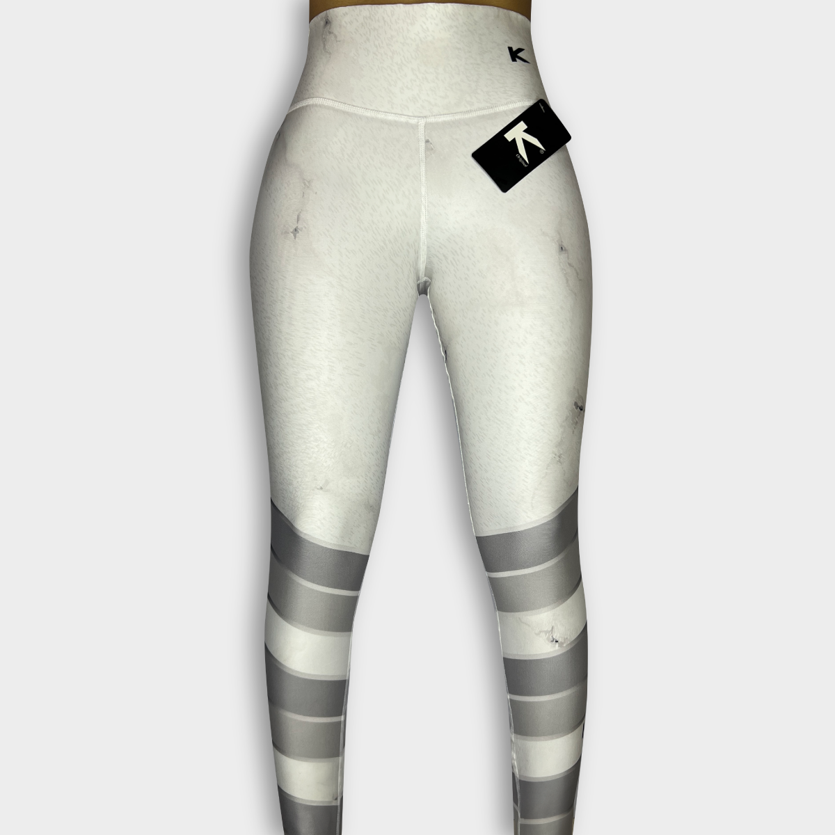 Leggins White and Silver