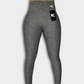 Leggins con textura gris
