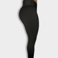 Leggins con textura negro