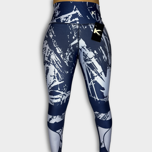 Leggins Blue design