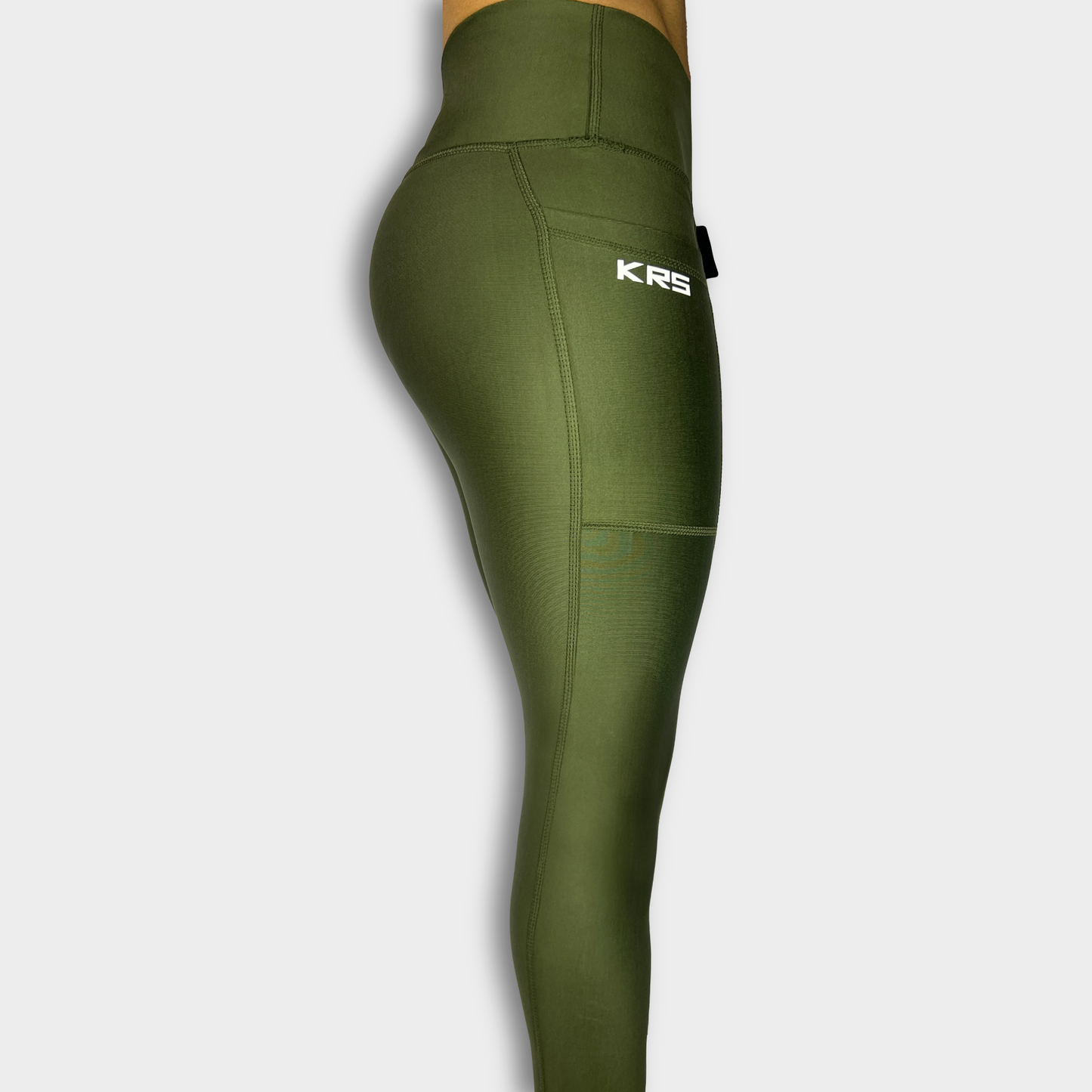 Leggins Pocket Military green