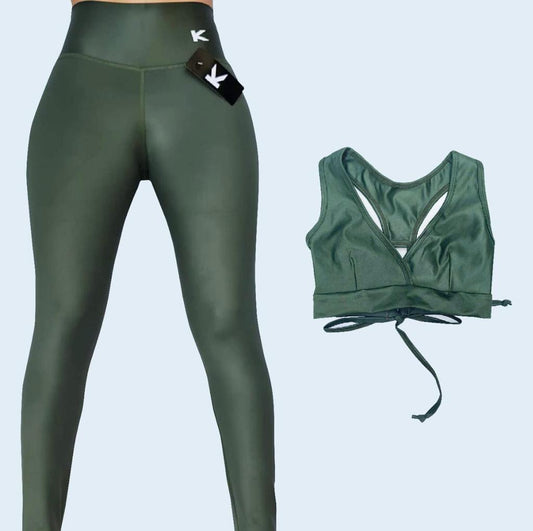 Conjunto Military Green